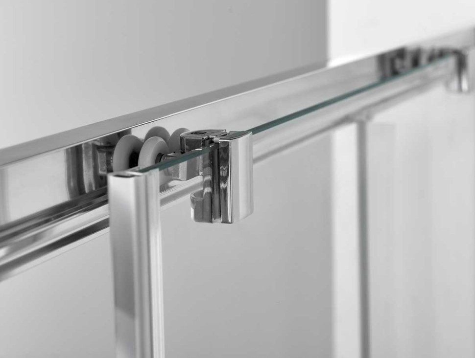 Душевой уголок Alpha VSR-3AL8012CL, 1200*800, хром, стекло прозрачное
