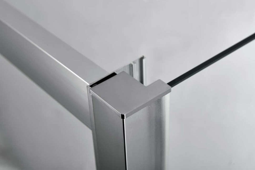 Душевой уголок Alpha VSR-3AL8012CL, 1200*800, хром, стекло прозрачное