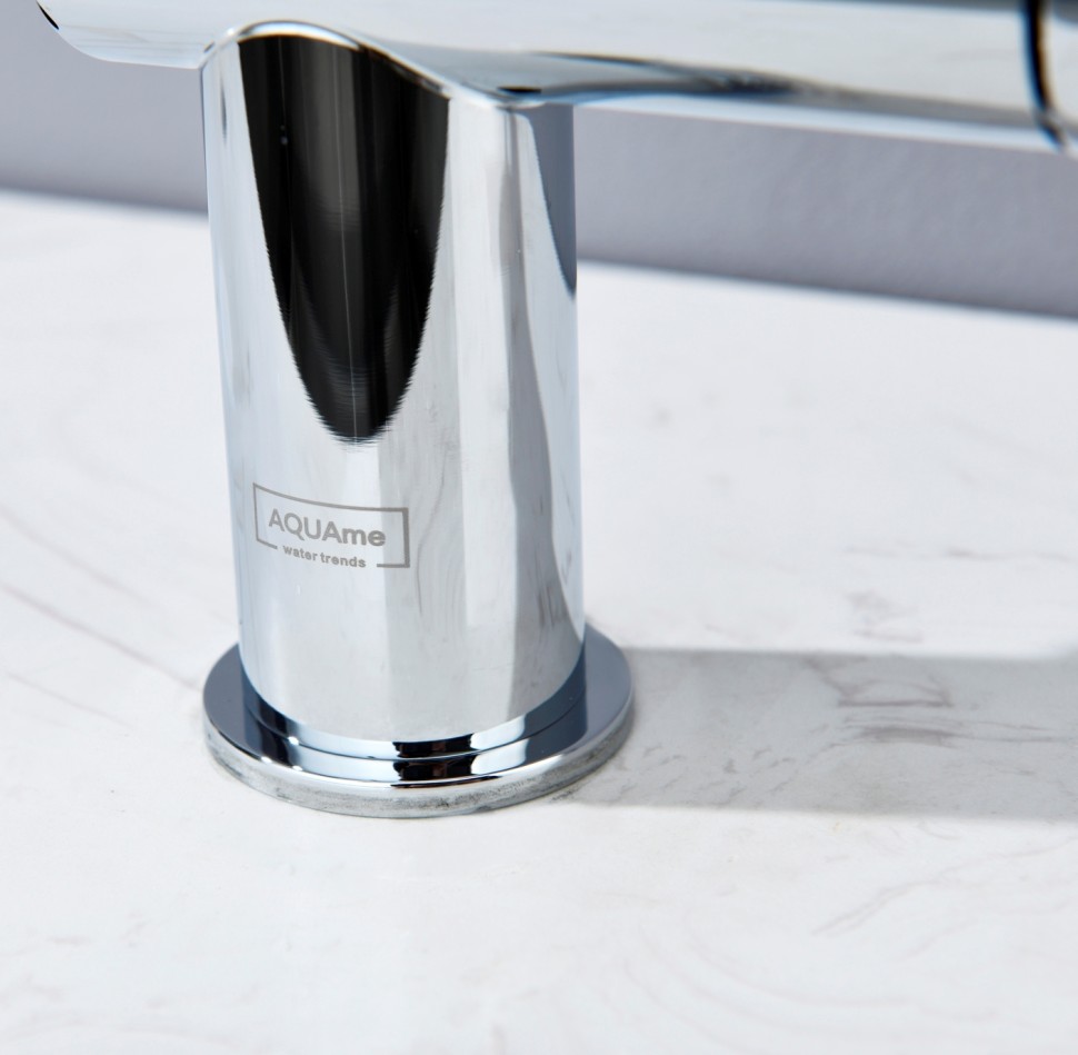 AQM9901CR Cucina Смеситель для кухни с выдвижным U-образным изливом, хром
