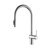 AQM9901CR Cucina Смеситель для кухни с выдвижным U-образным изливом, хром