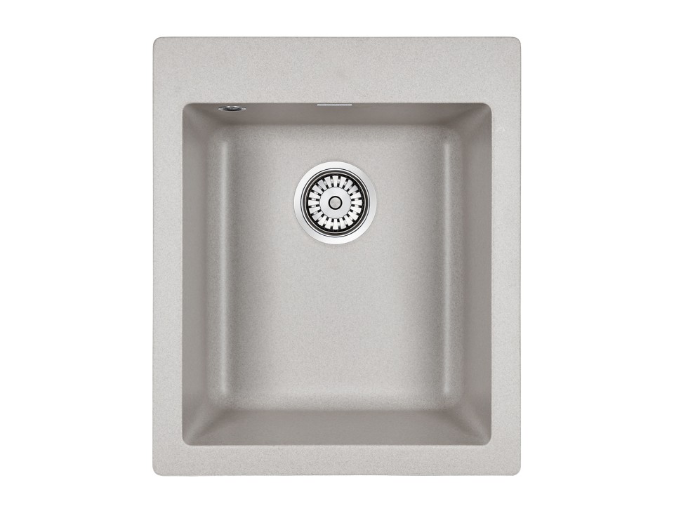 Мойка KANTE 40, IT-GRANIT, PM104249-GR, серый, 415х490 мм, Paulmark