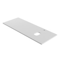 Столешница из МДФ BelBagno EK-120-AS-BL-R Bianco Lucido