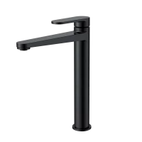 AQM6914MB Novara Смеситель для свободностоящей раковины, цвет черный матовый