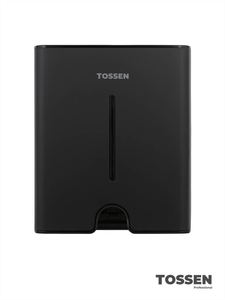 TOSSEN Z-500 MB - диспенсер бумажных полотенец (коллекция «Матовый чёрный»)  