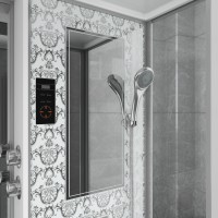 Душевая кабина Niagara Luxe NG-7713WL (82x120х215) низкий поддон(15см),дверь раздвижная,стенки серебро,5 мест