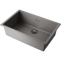 Кухонная мойка Omoikiri Yamakawa 75-U/I-GR Artceramic/leningrad grey