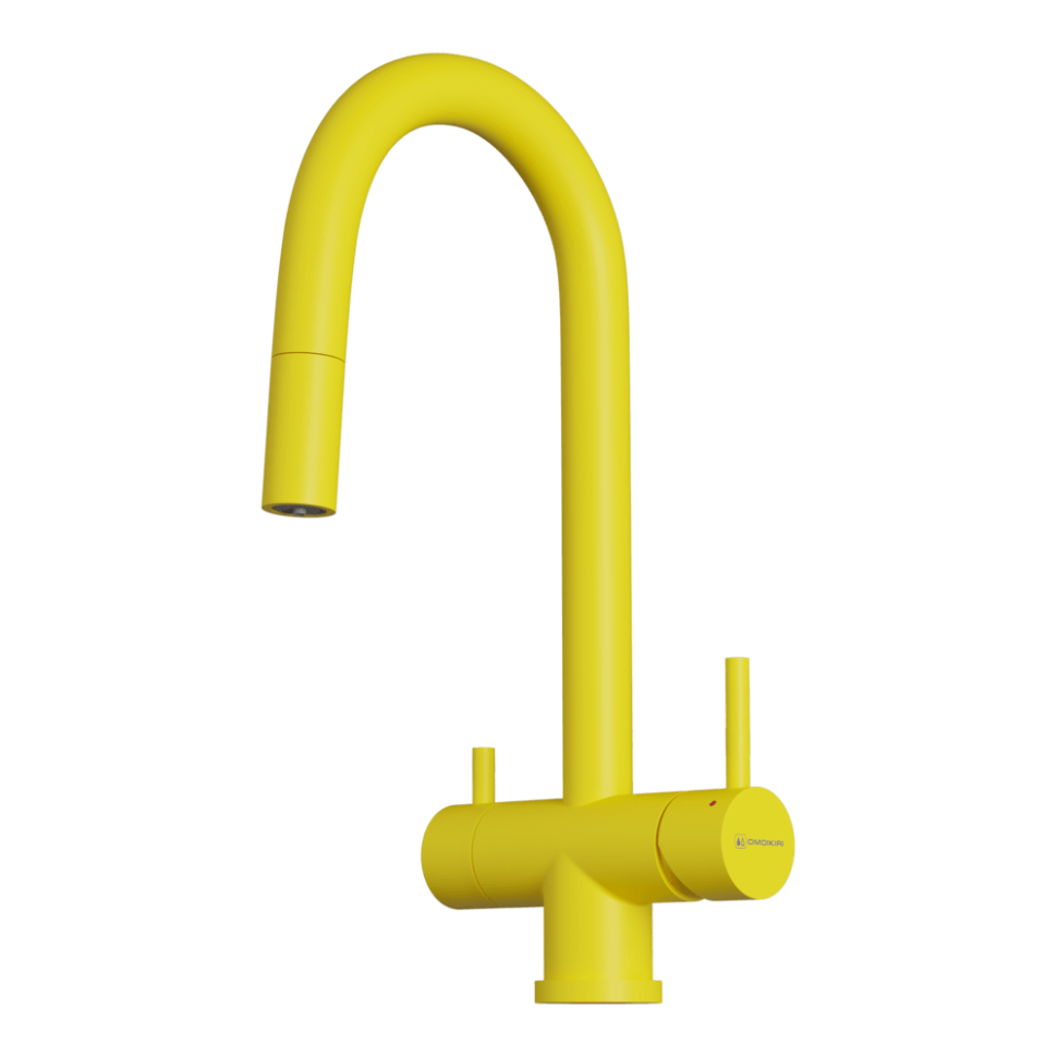 Смеситель для кухни Omoikiri Akita-S-SL латунь/sicilian lemon