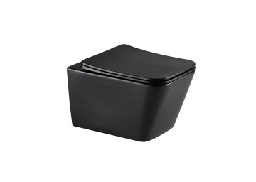 Унитаз подвесной Tornado Gid Tr2143TF-BM 62302Y черный матовый 49x34x36
