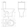 Унитаз напольный BelBagno LOUNGE BB045CPR