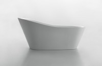 Акриловая ванна без перелива BELBAGNO BB63-1800-W0, 1800х870х850