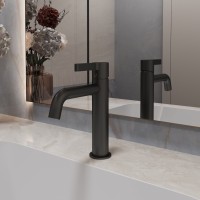 Смеситель для раковины Villa VBF-1VL1MB однорычажный, черный