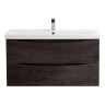 База под раковину подвесная BelBagno MARINO-CER-800-2C-SO-RNG-P Rovere Nature Grigio