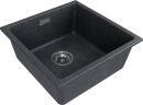 Мойка LUMI 45UNI, IT-GRANIT, LU45-DG, графит, 455х460, подст. мон. Paulmark