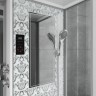 Душевая кабина Niagara Luxe NG-7713WR (82x120х215) низкий поддон(15см),дверь раздвижная,стенки серебро,5 мест