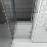 Душевая кабина Niagara Luxe NG-7713WR (82x120х215) низкий поддон(15см),дверь раздвижная,стенки серебро,5 мест