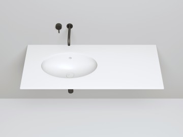 Раковина встраиваемая MAREA 12 565х394х182 S-Stone Матовое