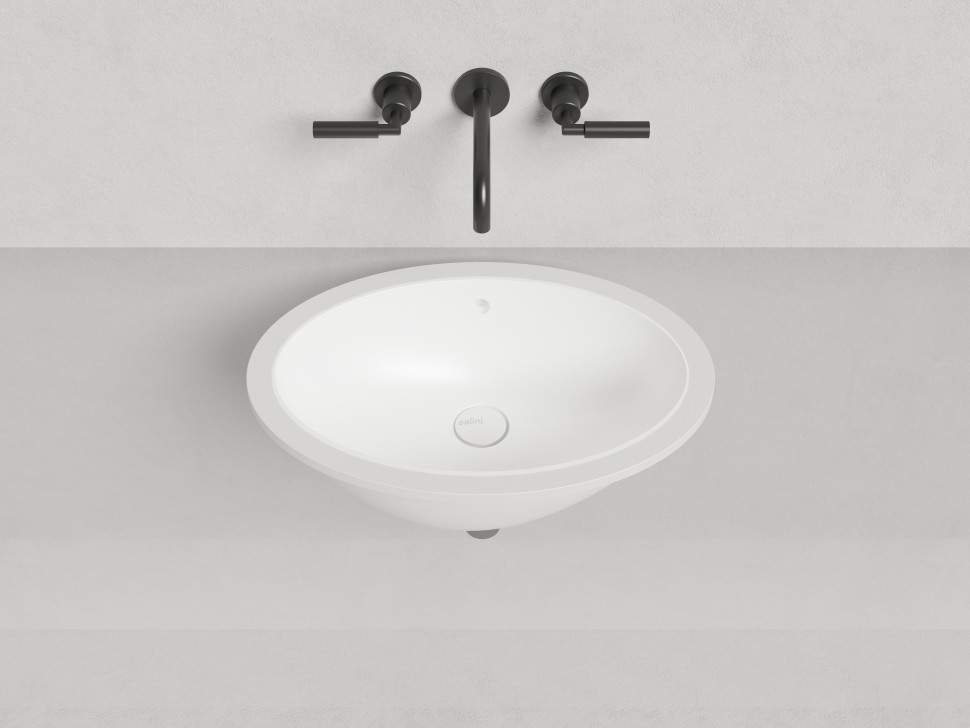 Раковина встраиваемая MAREA 12 565х394х182 S-Stone Матовое