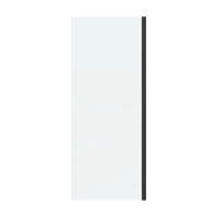 Боковая стенка Grossman Classic 200.K33.04.80.21.00 (80х195) черный матовый,стекло прозрачное, 1 место