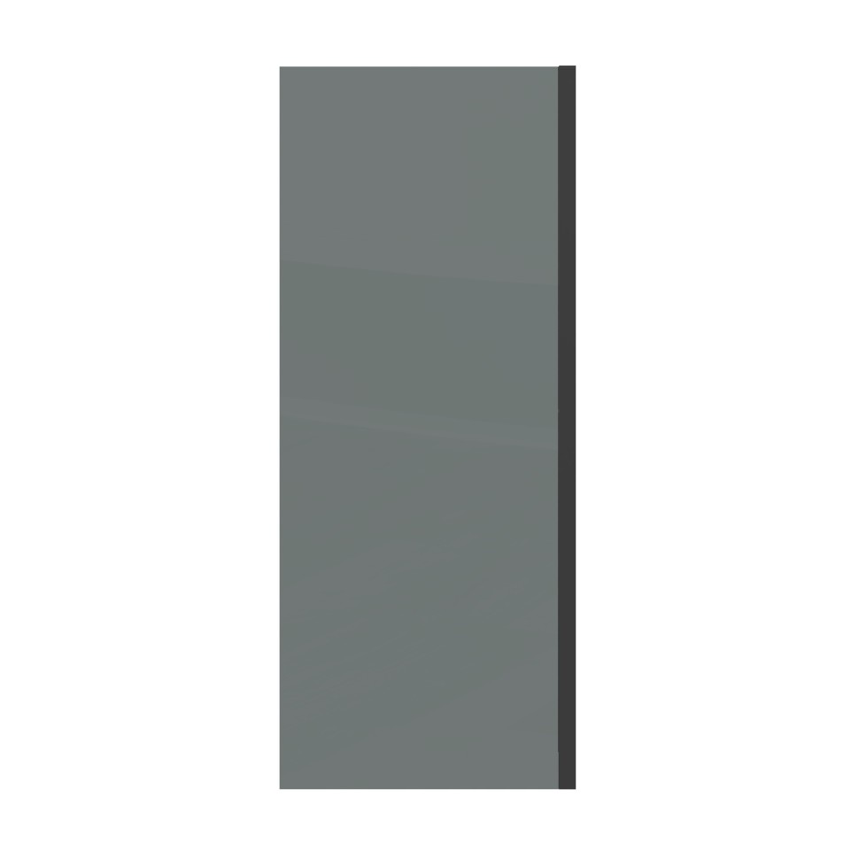 Боковая стенка Grossman Classic 200.K33.04.80.21.10 (80х195) черный матовый,стекло тонированное, 1 место