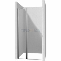 Душевые двери, 120 см - распашные