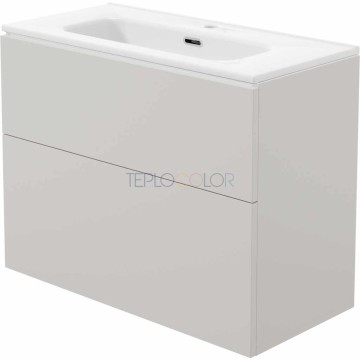 шкафчик для раковины, с раковиной - 80 cm