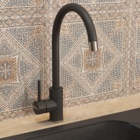 Смеситель для кухни Uperwood Quartz Premium UPD-02-04, черный