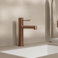 Смеситель для раковины Дизаер (Desire) VBF-1D1BC однорычажный, брашированная медь