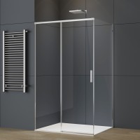 Душевой уголок Soft 2 VSR-3SO29010CL, 1000*900, хром, стекло прозрачное