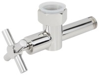Вентиль запорный крестовой (G 1&quot; НГ х G 1/2&quot; НР)