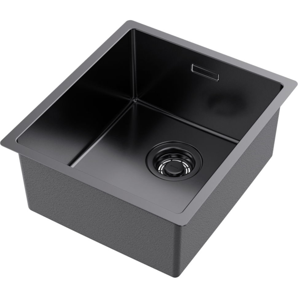 Кухонная мойка Omoikiri Tadzava 39-U/I-GM нерж. сталь/вороненая сталь