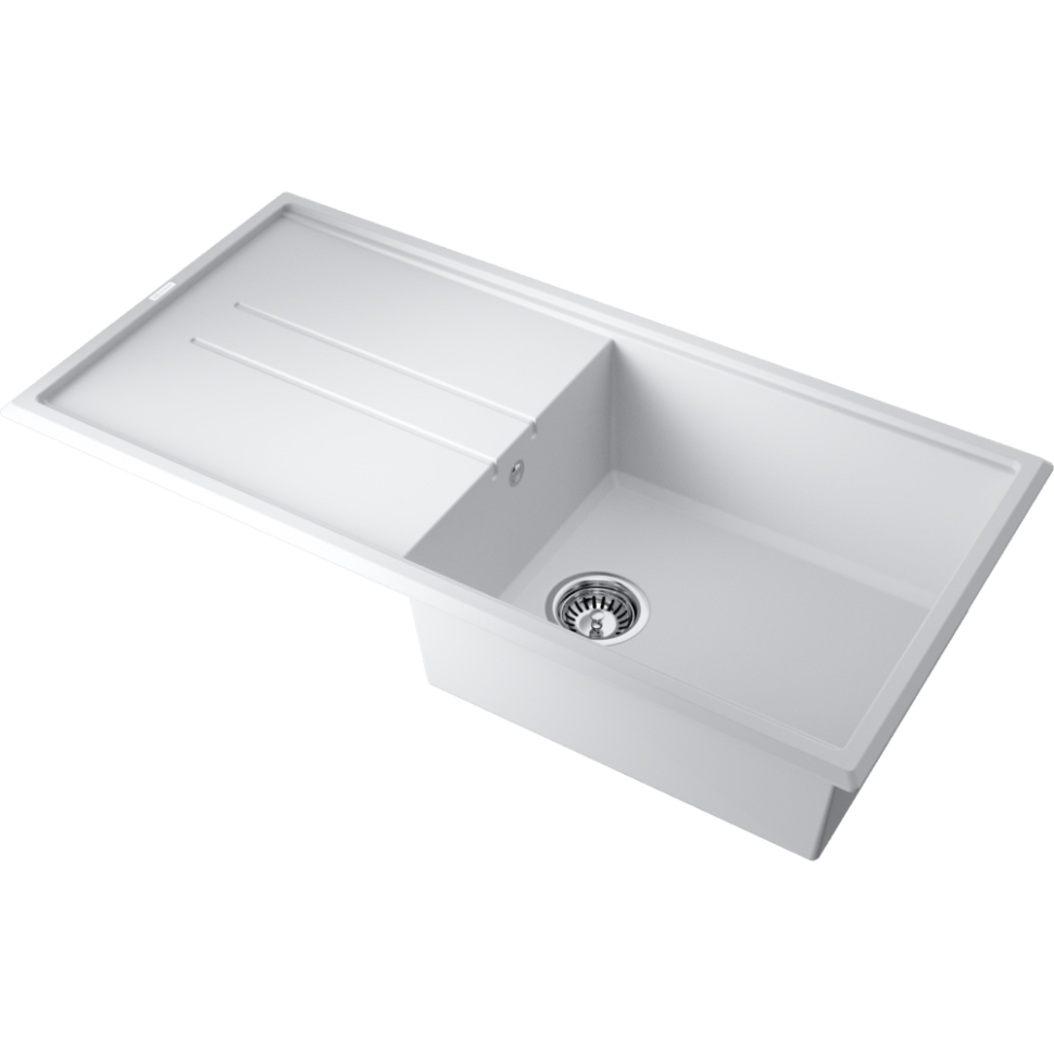 Кухонная мойка Omoikiri Tedori 100-WH Tetogranit/белый