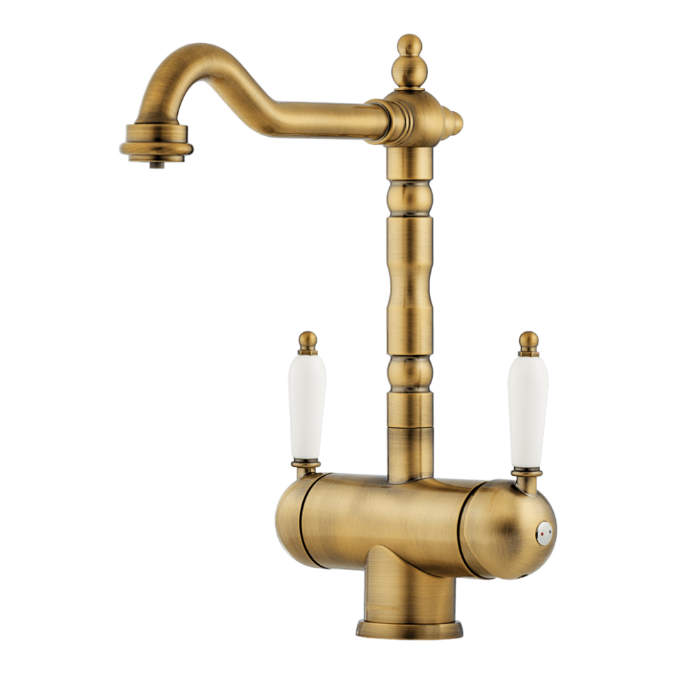 Смеситель для кухни Omoikiri Amagasaki-AB-022 латунь/античная латунь