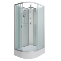 Душевая кабина Niagara Classic NG-33974-14RBKT (90х70х210) средний поддон(26см),стекло матовое,4 места