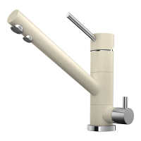 Смеситель для кухни Omoikiri Tonami-BE латунь/ваниль