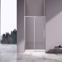 Душевая дверь Slim-N VDP-4SN110CL, хром, стекло прозрачное