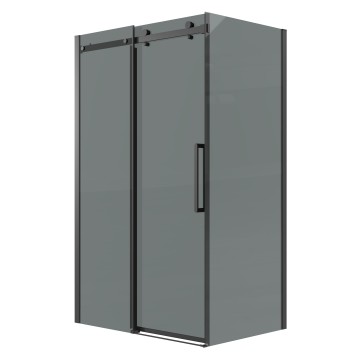 Боковая стенка Grossman Classic 200.K33.04.90.21.10 (90х195) черный матовый,стекло тонированное, 1 место