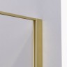 Душевой угол раздвижной Veconi Premium Ptato 300 SP G-L, 1700х900x2000, золото брашированный, стекло прозрачное