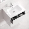 Тумба подвесная SANCOS Libra 590х450х500, c двумя ящиками оснащенными доводчиками, белый глянец , арт. LB60W