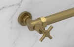 Вентиль угловой крест (G 1" НР х G 3/4" НГ)