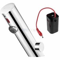 Смеситель для раковины, сенсорный, с регулировкой температуры - 4xAA