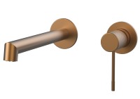 Смеситель для раковины Дизаер (Desire) VBFW-1D1BC встраиваемый однорычажный, брашированная медь