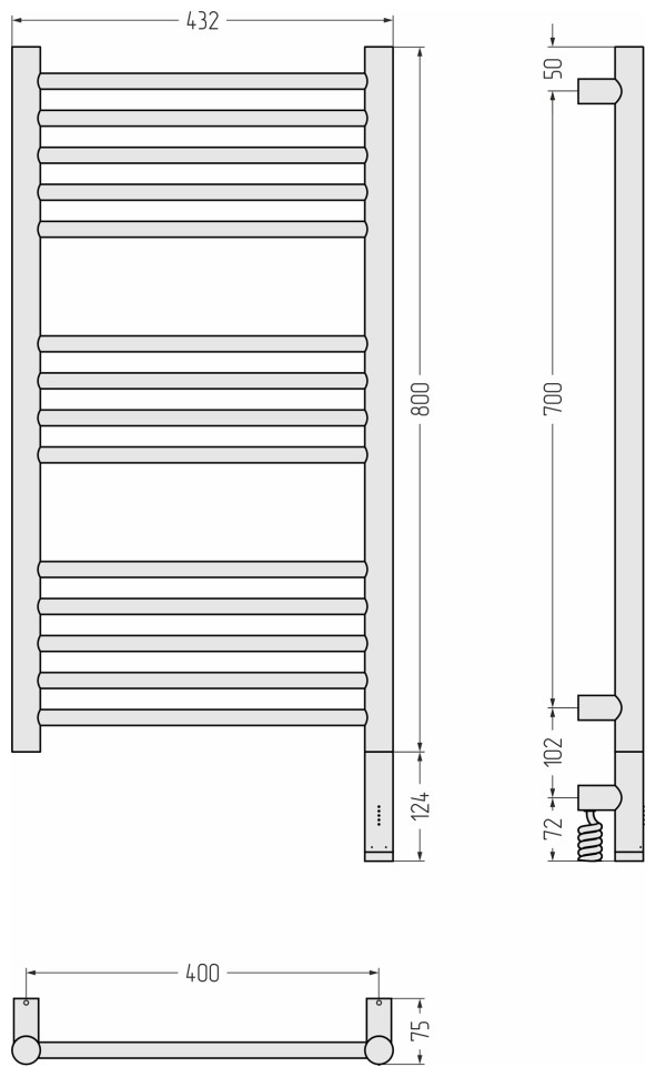 Богема 3.1 прямая 800х400 МЭМ правый