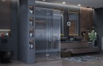 Душевое ограждение Ambassador Diamond 12011108L (120х90х200) прямоугольник,хром,стекло прозрачное,распашная-складная,1 место
