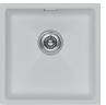 Мойка LUMI 45UNI, IT-GRANIT, LU45-WH, белый, 455х460, Paulmark