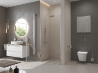 Душевая дверь BelBagno UNO-B-1-60-CH-Cr
