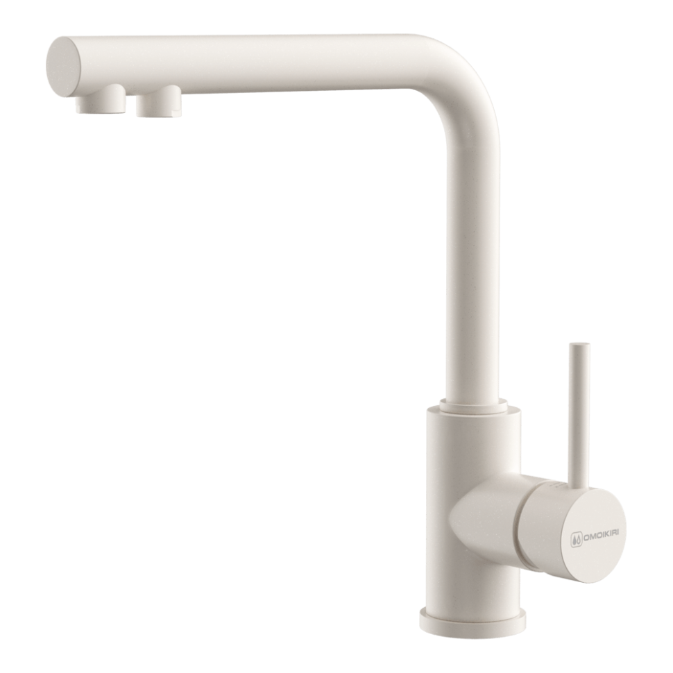 Смеситель для кухни Omoikiri Nakagawa 2 Plus-PA латунь/пастила