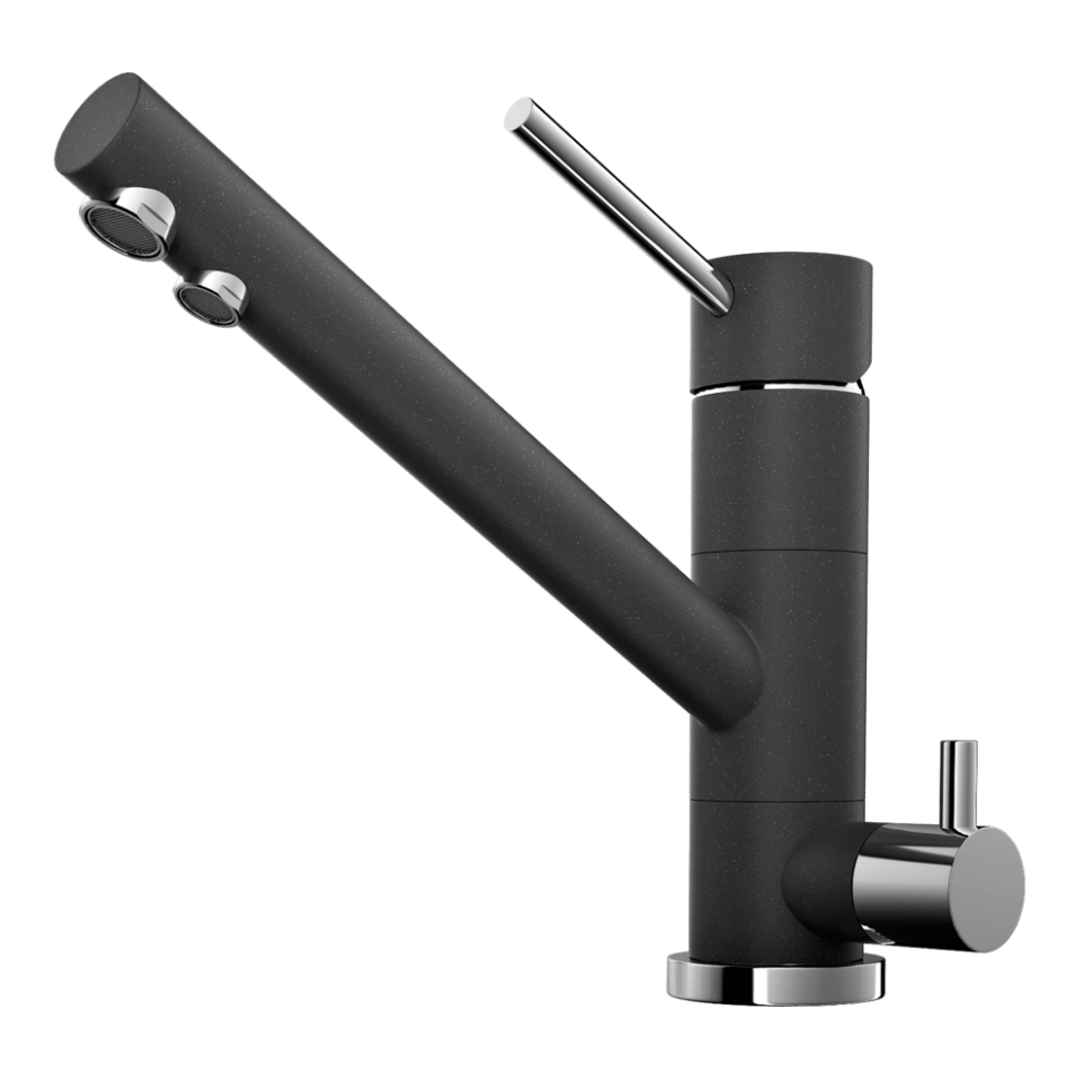 Смеситель для кухни Omoikiri Tonami-BL латунь/черный