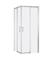 Душевой угол Veconi Rovigo RV-50CH, 1200х900х1950, хром, стекло прозрачное