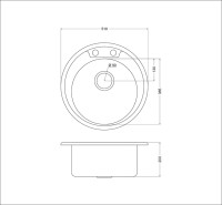 Мойка Oulin OL-R510