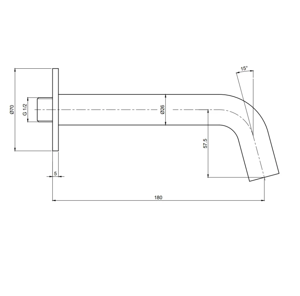 AQM8408MB Набор для комплектации ванны с изливом, верхним и ручным душем, матовый черный